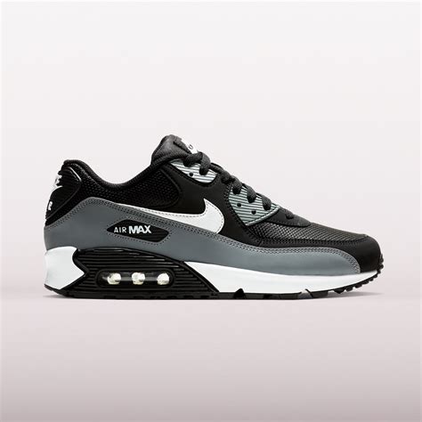 nike air max 90 leather heren zwart